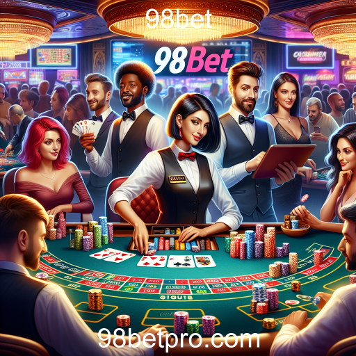 Experiência Imersiva no Cassino Ao Vivo da 98bet